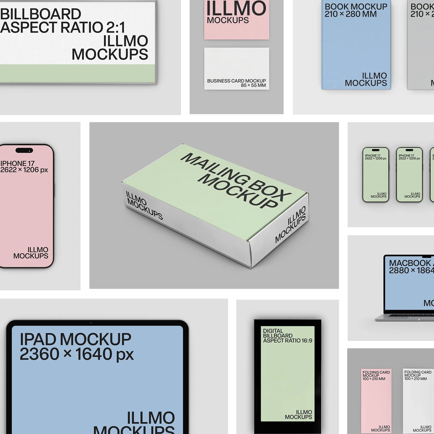 Essential Pack Mockup Bundle