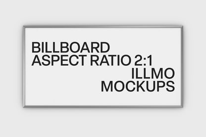 Billboard Print Mockup Essential