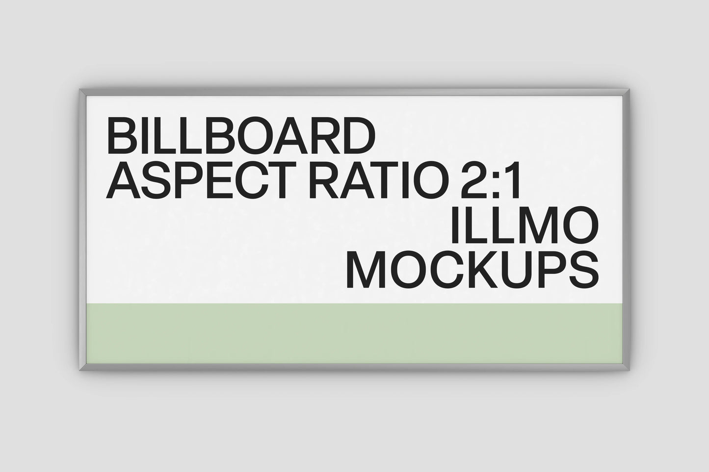Premium billboard mockup for branding and campaign design