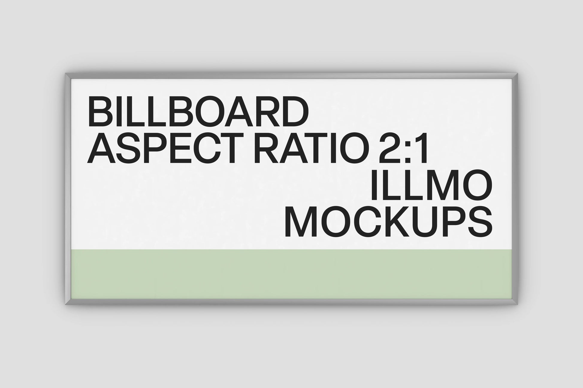 Premium billboard mockup for branding and campaign design
