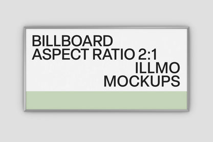 Premium billboard mockup for branding and campaign design